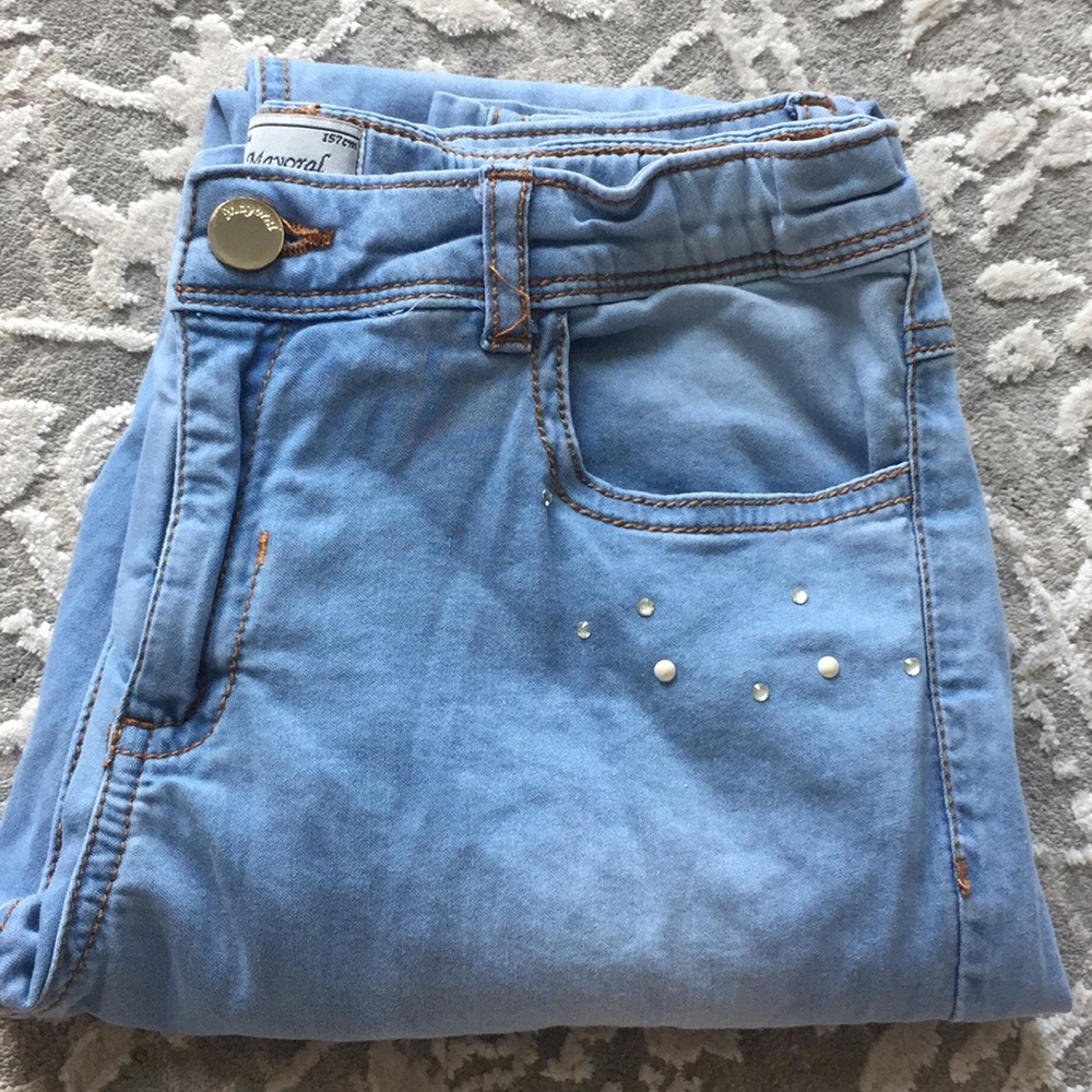 Mayoral Floral Jeans